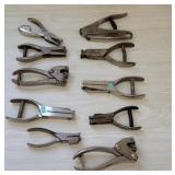 10 ticket punches/presses - prob