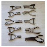 10 ticket punches - prob railroad/bus/government,