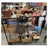 Contents of Whole cart - primitives, canning