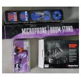 Musical lot - rhythm tech, microphone and stand,