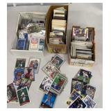 3 boxes of baseball cards - Texas Rangers, Rays,