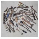 Wrenches, drill bits, pliers, screw drivers, etc