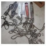 Chain saw chains and bars