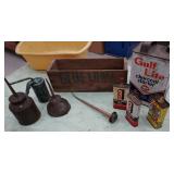 Advertising, oil cans, Gulf