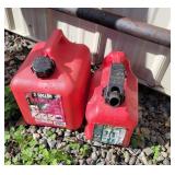 1 and 2 gallon gas can