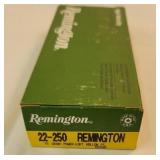 Remington 22-250 55gr 1 full box