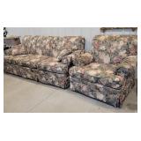 clean couch and chair from nice home