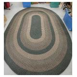 Braided rug 138"98" from clean home