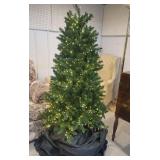 Prelit Christmas tree