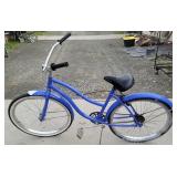Blue bicycle