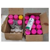18 cans marking paint