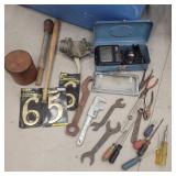 Wrenches, Lackawanna wrench, numbers, etc