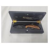 Browning whitetail unlimited knife in case