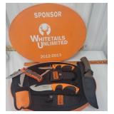 Whitetails unlimited knife collection