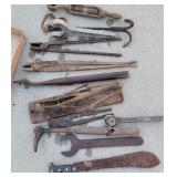Forging tools, machete, nail pullers, etc