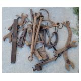 Wrenches, pipe wrench, rasp,etc
