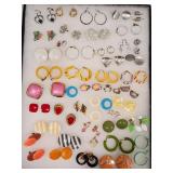 Retro Earring, clip & screw back