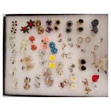 Retro Clip & screw back earrings