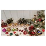 Beautiful Christmas lot of ornaments and small