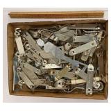 Box of retro advertising bottle/can openers