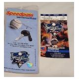 World series ticket - year 2000 with speed pass