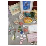 Lots of beautiful sea shells, buckets,