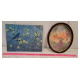 2 DeVente Oil painting - birds