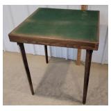 Folding card table 24"sq