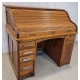 S roll top desk 48"w