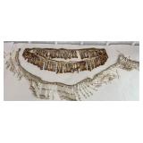 Pretty vintage beaded trim - 1 is falling apart a