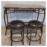 3pc bar set 48"21"37"