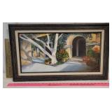 JC DeVente painting  vestal NY - imperfect