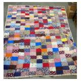 Double sided quilt approx 64"x80"