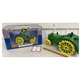 John Deere collectible cookie jar in original box