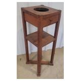 Mission oak smoking stand