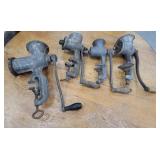 4 meat grinders