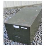 1 drawer tin file
