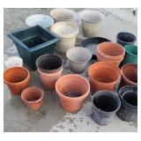 Plastic planters