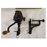 Coffee grinder & embroidery frame & easel