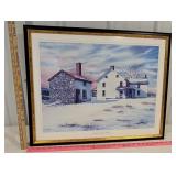 Jones Hertzler house Morgantown PA print with
