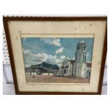 Framed Bob Wygant print - Estado Falcon