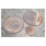 3 saw blades 28"25"14"