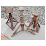 3 heavy Jack stands