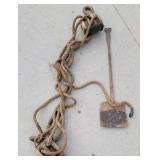 Block and tackle, peel