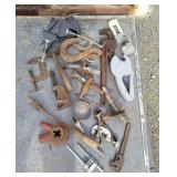 Pullers, pipe wrench, flairing tools