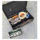 Sk socket set, tool box with contents