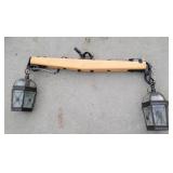 Eveners hanging light needs rewired