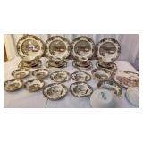 29+ pcs Friendly Village china set