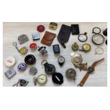 Magnifiers, measuring tapes, compasses, counters