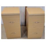 2 - 2 drawer files